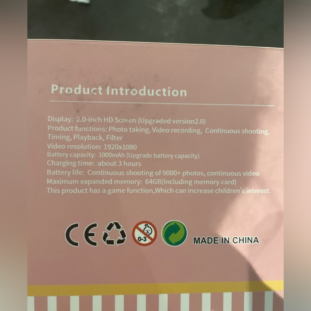 KIDS camera - Picture 2 of 2